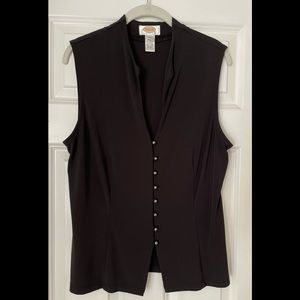 Talbots Vest Style Top